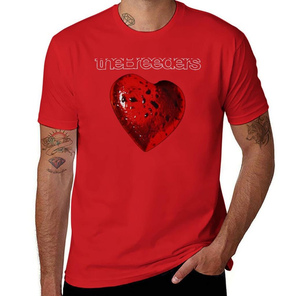 The Breeders - Last Splash T-Shirt Schwergewichte lustige koreanische Mode Kurzarm-T-Shirt Herren T-Shirt Grafik