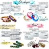 FUNSHOWCASE Silicone Ring Molds, Set of 24, for Jewelry Making, Epoxy Resin, UV Resin, Pendants, Keychains, Jewelry Parts, Polymer Clay, and Two-Part
