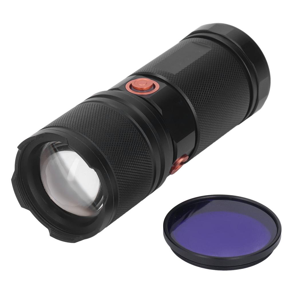 Taschenlampe Hohe Helligkeit USB-Aufladung Einstellbarer Fokus Hand-Taschenlampe für Outdoor