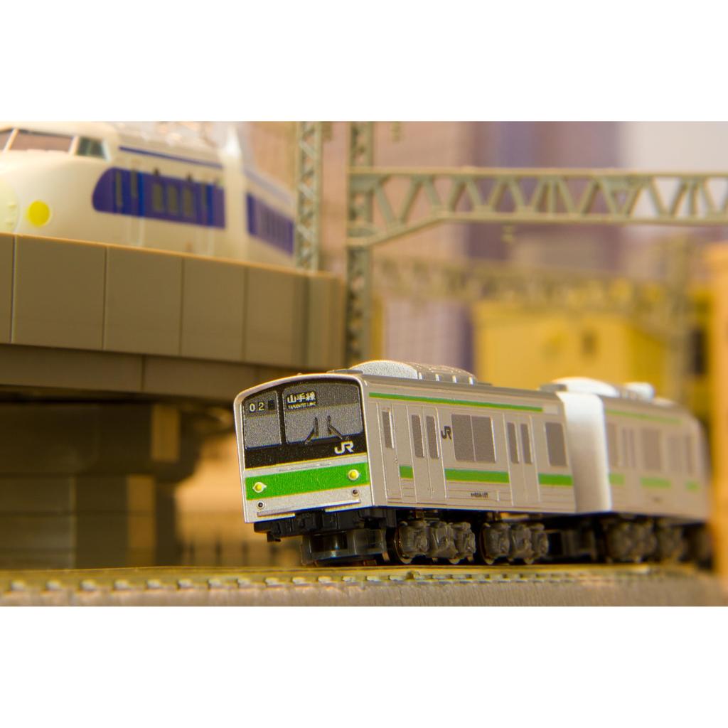 Rokuhan Z-Spur Z Shorty Baureihe 205 Yamanote-Linie Modellbahn ST016-1 Elektrisches Eisenbahnspielzeug