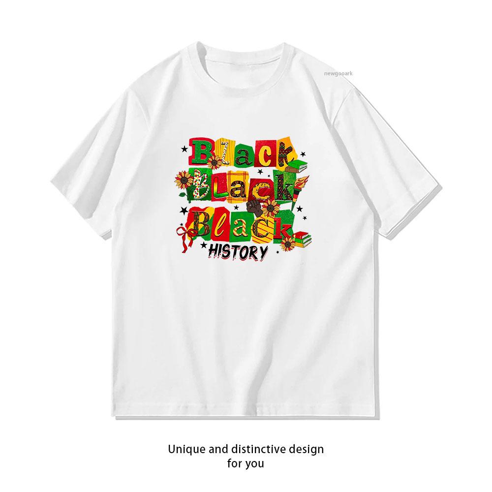 My History Is Strong Afro American History tshirt Black History Month tshirt Women Unisex Casual cotton graphic t shirts S