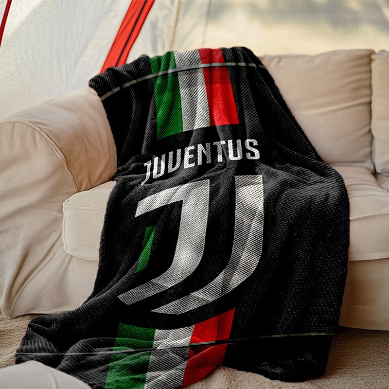Juventus Football Club Decke Leichte Wohndecke für Sofa, Bett, Auto, Ein herzliches Geschenk für Ihre Familie und Freunde