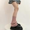 Women's Leg Warmer Knitted Flared Leg Sleeve Summer Students Girls JK Foot Cover