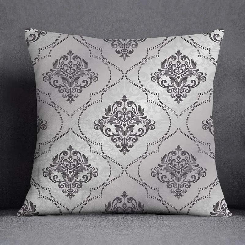 Gray Pillowcase Office Living Room Home Pillowcase Car Ornaments