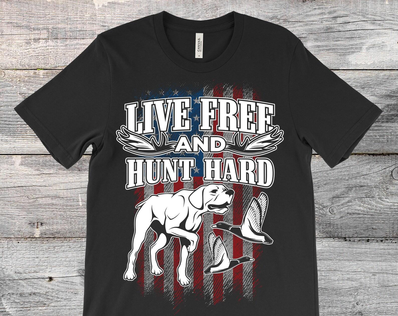 American Flag Duck Hunting T-Shirt, Hunter Gifts, Waterfowl Geese Ducks Lover, Hunt Sport Season Goose Overlapping, Grandpa Dad Father s Day 100