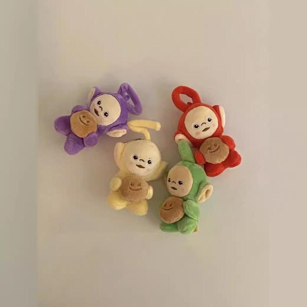 Schattige Pluche Teletubbies Toast Pop Met Geluid Perfect Voor Rugzak Decoratie Cadeau