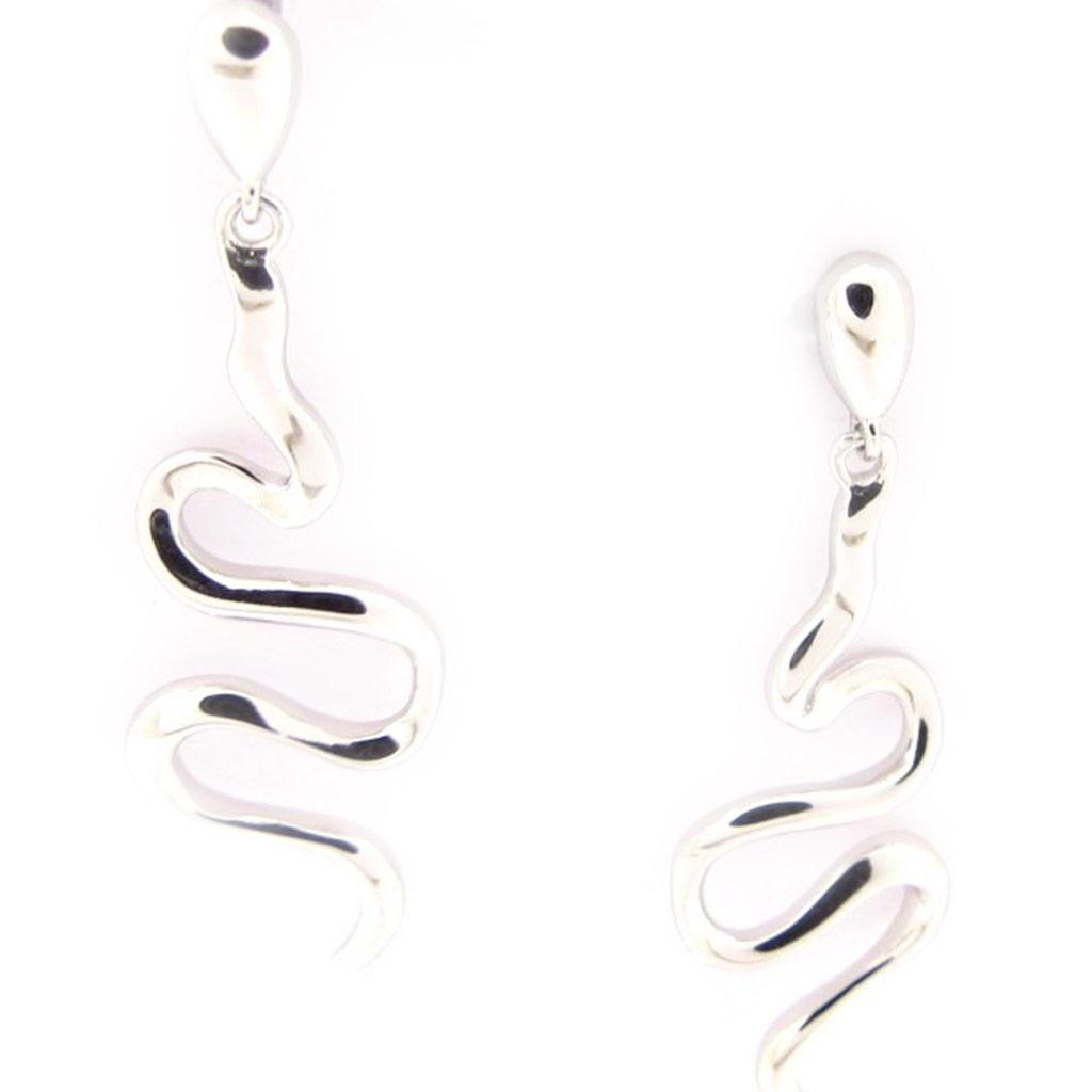 Les Trésors De Lily [K7184] - Silver 'Tentation' Silver Earrings (rhodium-plated) - 46x10 Mm