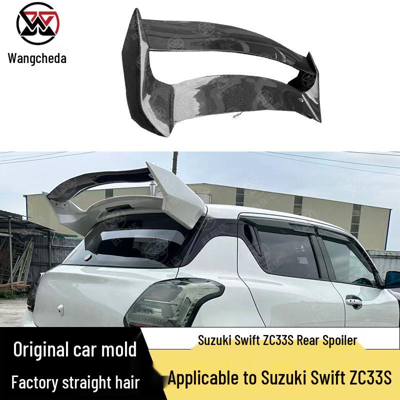 Double Layer Carbon Fiber Roof Spoiler for Suzuki Swift ZC33S