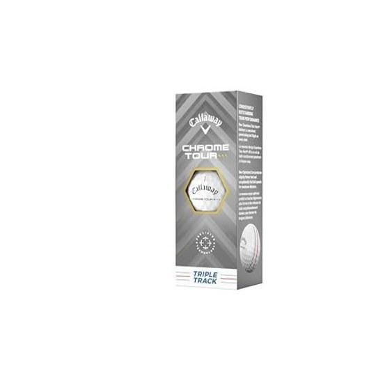 Callaway Golf Ball CHROME TOUR TRIPLE DIAMOND 25 4-piece structure