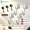 Neodymium Magnetic Rotating Hook - Strong Metal Kitchen Refrigerator Magnet