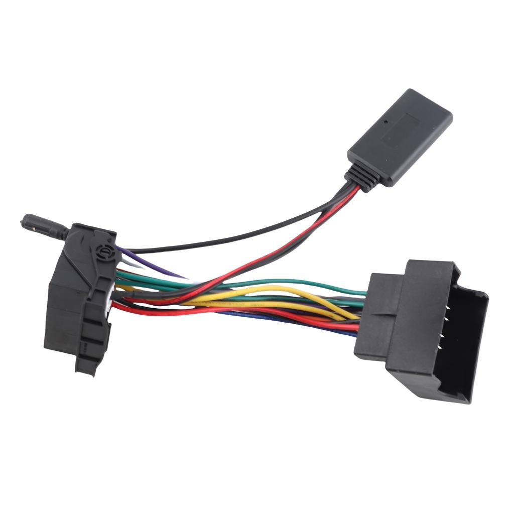 59.1in Bluetooth 5.0 AUX Cable Audio Adapter with Microphone Fit for E60 E63 E64 E65 E66 E87