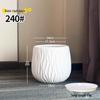 Large Caliber Resin Flower Pot for Monstera Deliciosa - Durable, Thickened Design with a Luxurious Touch