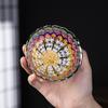 1 piece, colorful kiln-changed gold peacock teacup, Jianzhan master cup, tea tasting cup, kung fu tea set, ceramic personal special single cup