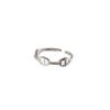 Finger Unique Copper Ring For Women In Trendy Ins Style With Adjustable Fit