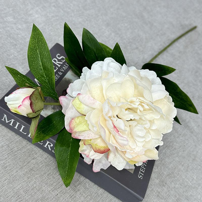 Artificial Flower Peony Wedding Hotel Restaurant Desktop Decoration Ornament