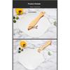 Cake Spatula Baking Tool Sturdy Wooden Handle Easy To Store Wooden Handle Transfer Pizza Spatula