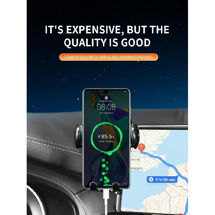 1-pcs Car Phone Holder Screen For MG MG5 EV   Special Car-specific Base Navigation-specific Bracket Car Accessories.