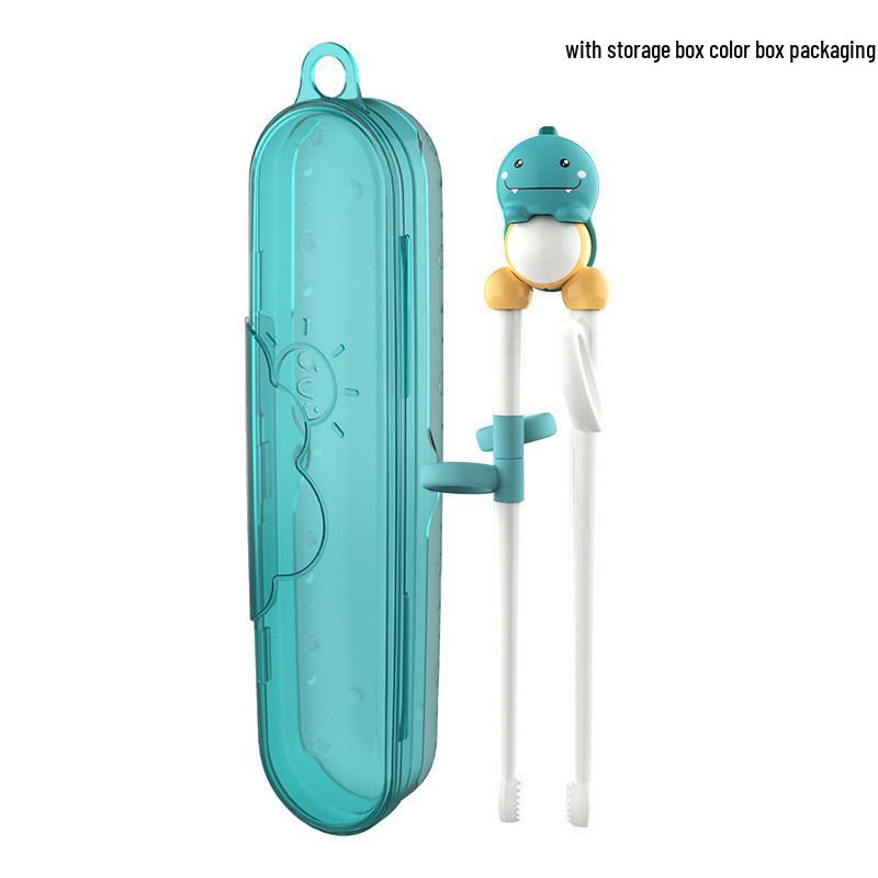 Non-slip Children's Training Chopsticks Set for Toddlers and Elementary Kids