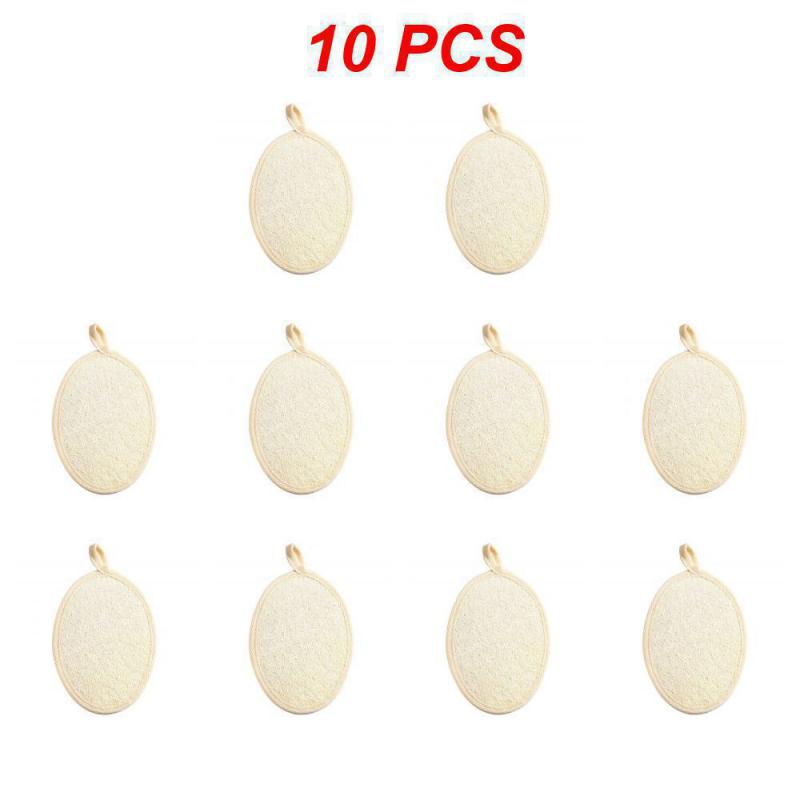 10/50/100 ADET Lifa Sünger Vücut Kesesi Peeling Kesesi Yumuşak Duş Banyo Aletleri Masaj Aleti Peeling Aleti Doğal Lifa Banyo Fırçası