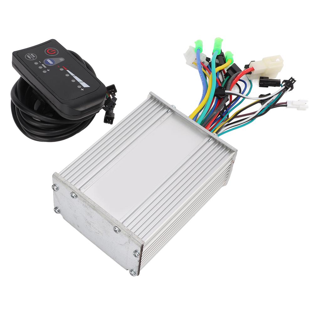 36V 450W Electric Bike Brushless Motor Controller Kit with LED Meter Durable Dual Mode Controller