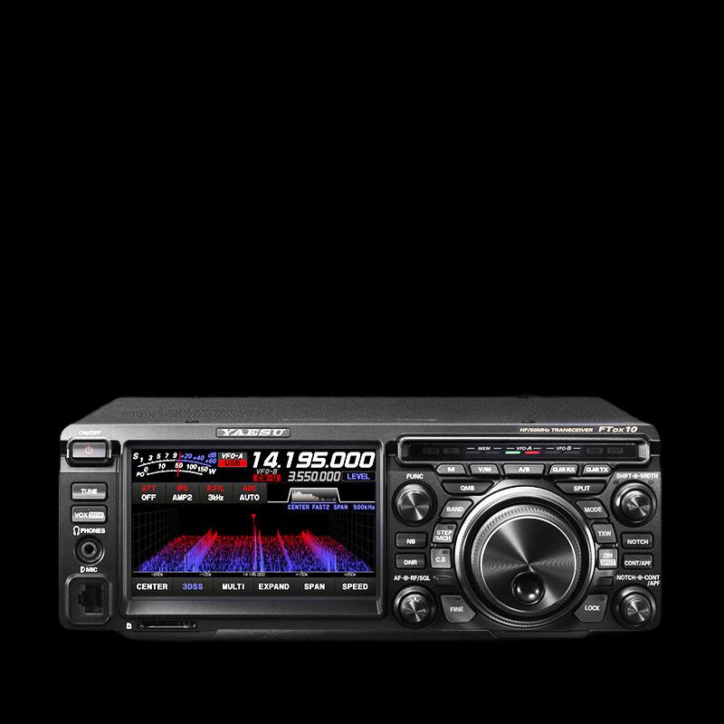 

YAESU FTDX10 КВ/50МГц SDR трансивер (версія CN)