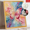 Butterfly 5D Pearl Painting Handmade DIY Home Office Desktop Decoration Painting Threedimensional