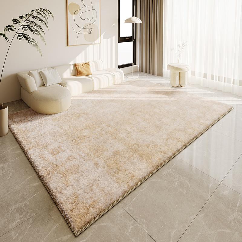 VIKAMA Cream Wind Carpet Living Room 2025 New Sofa Coffee Table Blanket Household Winter Thickened Anti-Slip And Dirt Floor Mat