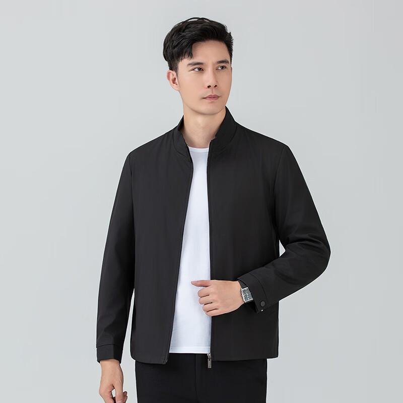 

Yiliteng Men s Business Casual Stand Collar Jacket XL