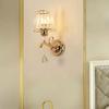 New Crystal Wall Lamp, Nordic Modern Living Room Wall Light, Hallway Bedroom Headboard Lamp, Ambient Wall Light