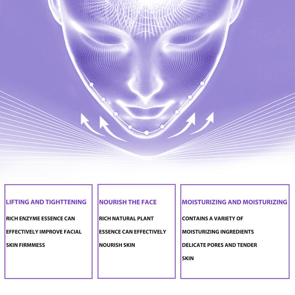 Lifts And Tightens The Face, Eliminates Wrinkles, Aging, And Brightens The Skin