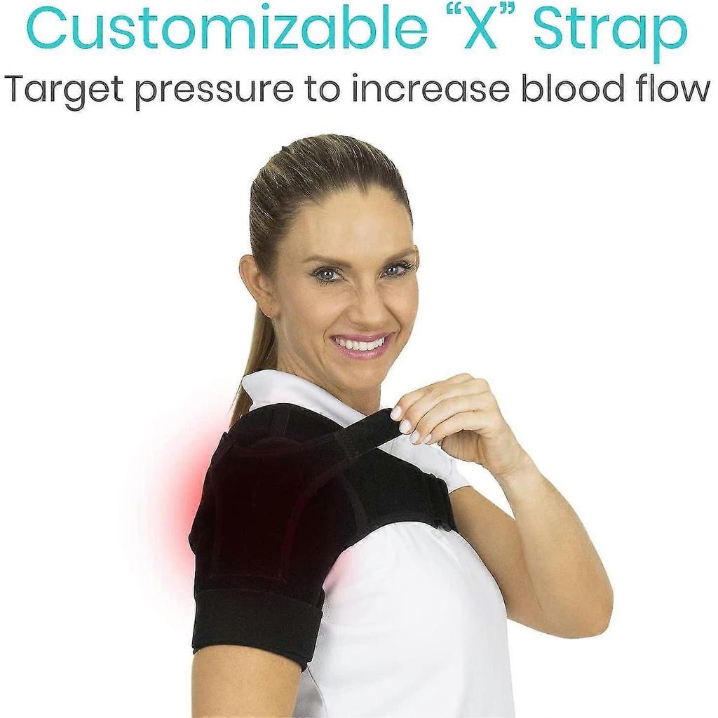 Shoulder Stability Brace - Injury Recovery Compression Support Sleeve - For Rotator Cuff Injuries, Arthritis, Sprain, Dislocation, Joint Pain Relief (