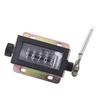5 Digit 0-99999 Manual Tally Mechanical Counter for Industrial Machinery Textile Equipment Coaching Knitting Operations
