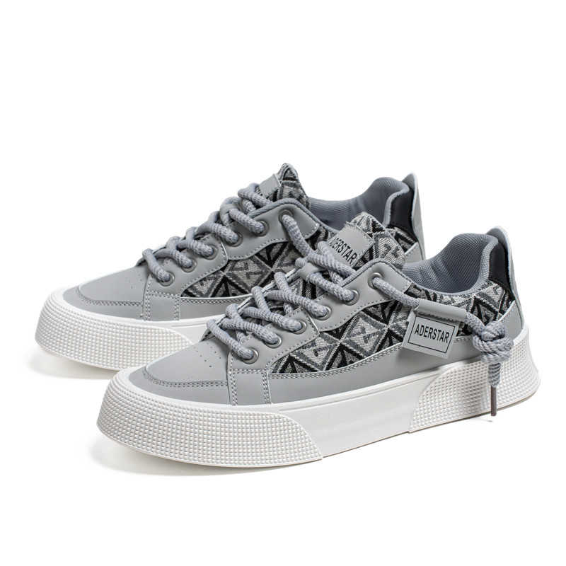 Fashion PU Leather Platformed Men's Sneakers Size 36 Loafers Shoes Skate Luxury Designer Boots Sports Universal Brands New Season
