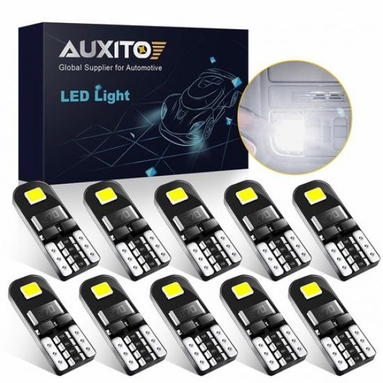 9005 H11 LED Headlight Bulbs Conversion Kit High Low Beam Bright White EA 10pcs T10 LED BULB