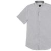 Armani Exchange Ss23 Patterned Short Sleeve Shirt Men shirts Gray 3RZC04-ZNEAZ-01EM