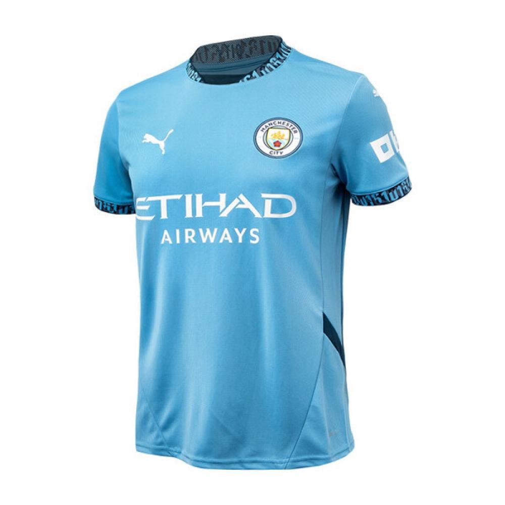 

Puma Молодежная футболка Manchester City 24 25 Home с коротким рукавом 116