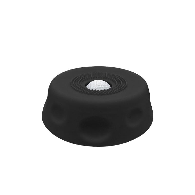 Non-Slip Base Slow Feeder Dog Bowl Ball-shaped Design Anti-Slip Anti-Choking Bowl Interactive Dog Licking Bowl Pet Feeding чёрный