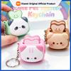 Xiaomi Cute Pet Toaster Keychain Charms, Adorable Panda Kitten Bag Pendants, Decorative Ornaments for Backpacks Keys, Gift Choice