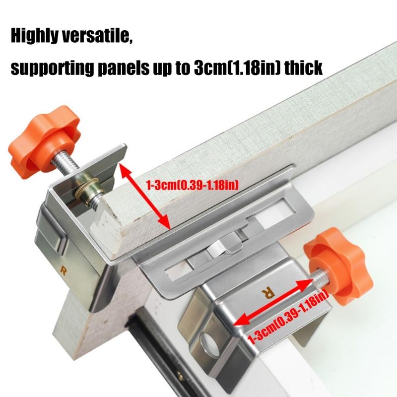 Rustproof Drawer Panel Clamps Tall Cabinet Stabilizers Brackets Drawer Panel Installation Fixing Hardware