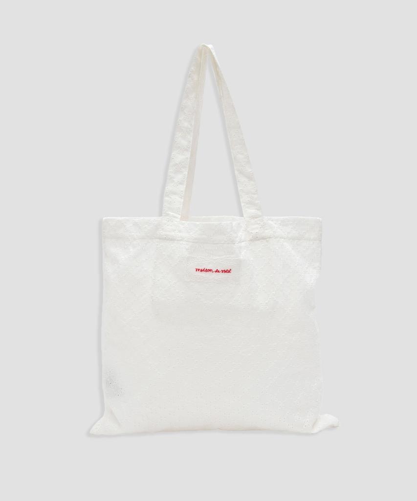 Rolarola Maison De Rola Embroidery Bag White