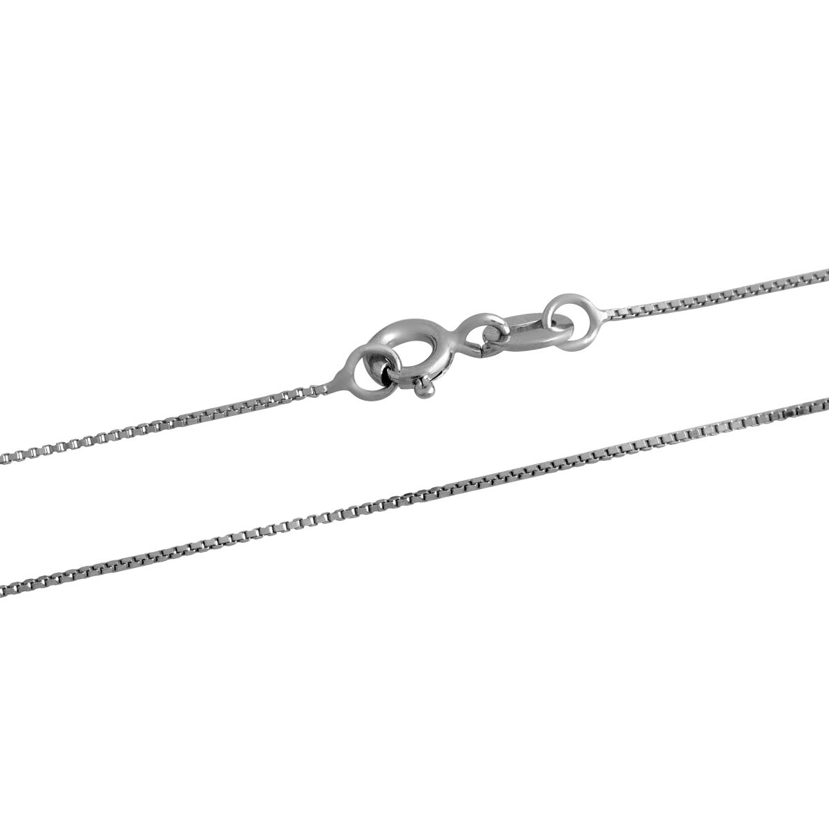 

Срібний ланцюжок без каміння (2135005) 40cm