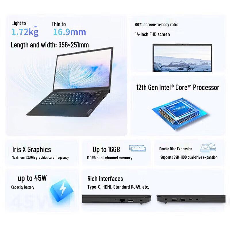 Lenovo Zhaoyang X5-16 Business Laptop (CN version)