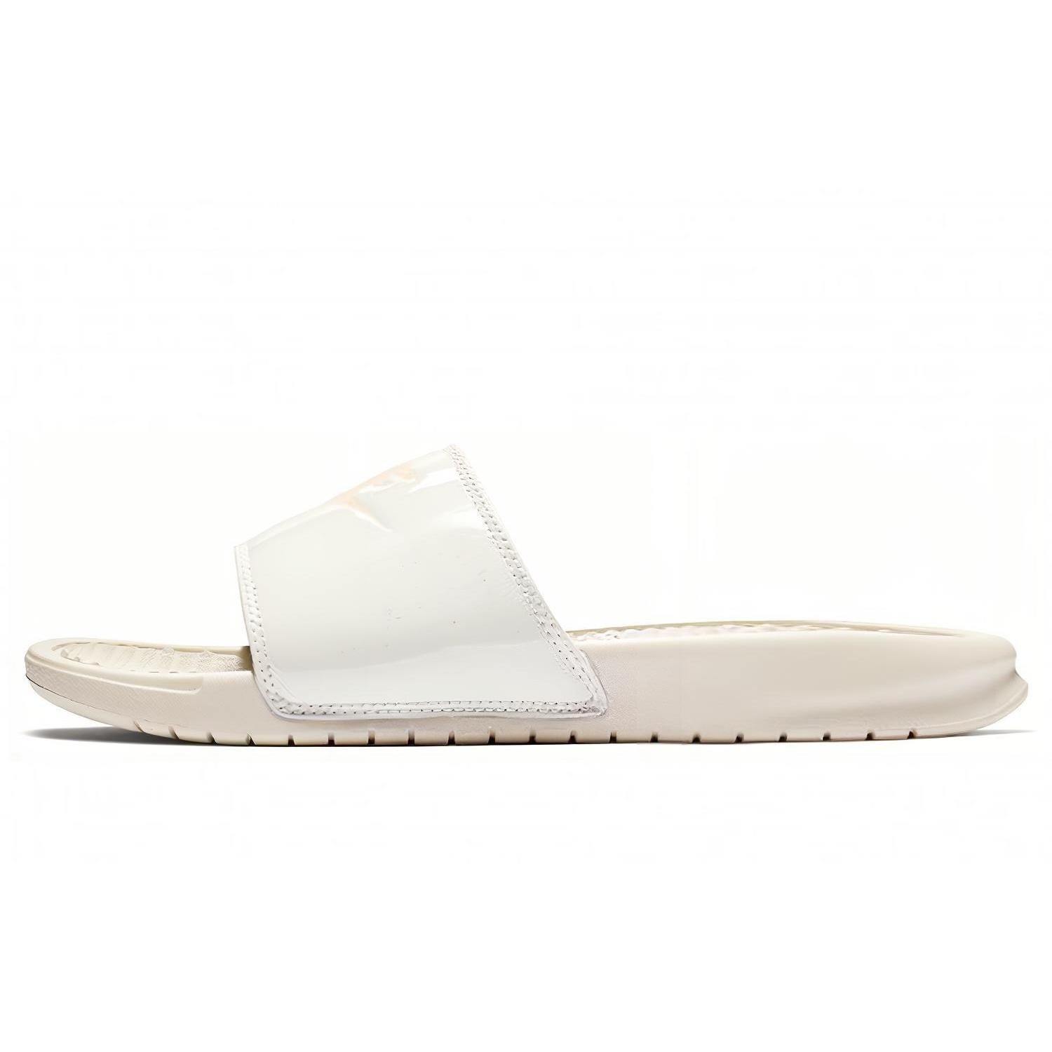 (WMNS) Nike Benassi JDI Print Fashion Pink White Slippers White Pink Women s 618919-021 EU 39