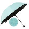 Manufacturer spot wholesale in case of water flowering rain and rain umbrella eight bones manual folding sun umbrella sunshade advertising LOGO
