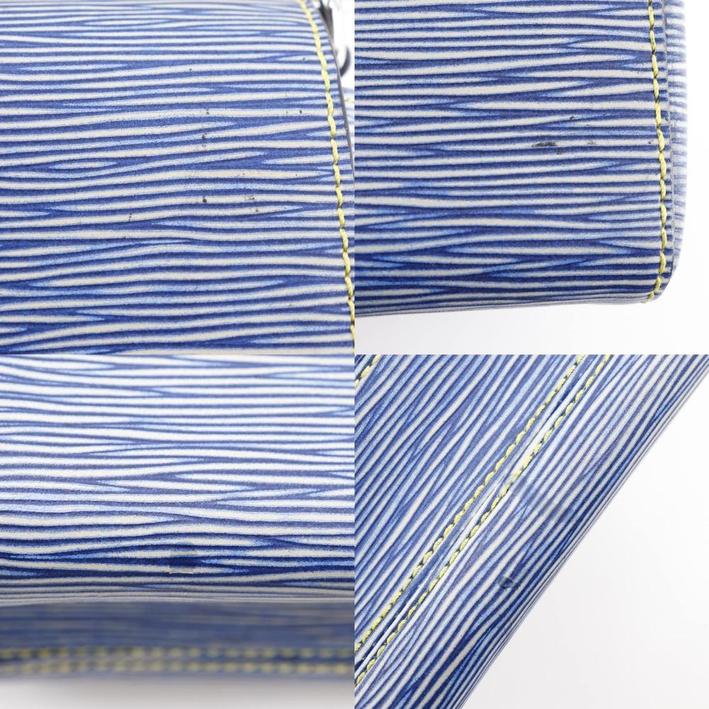 Louis Vuitton Twist MM Shoulder Bag M50271 Epi Denim Epi Leather Women Used