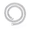 European & American Full Diamond "ANGEL" Cursive Pendant Necklace - Hip Hop Style