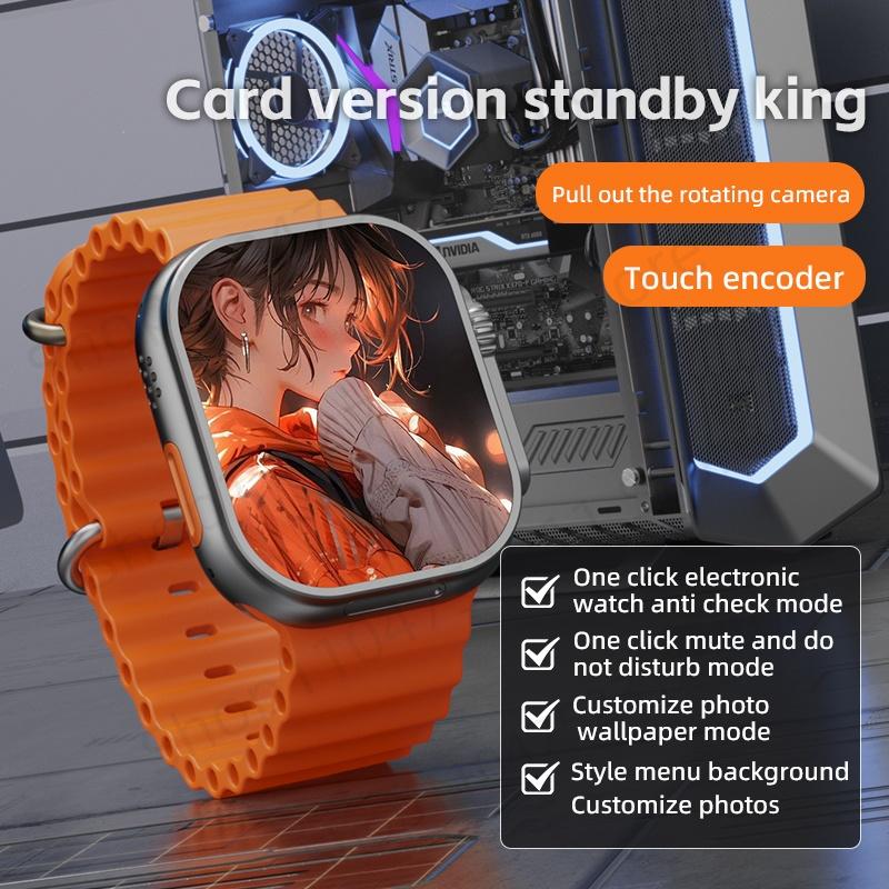 CD12 S10 Ultra 3 Smartwatch 4G 5G 2,26 cala Amoled Android 12.0 Smart Watch Z Obrotowym Aparatem Kompasem GPS WIFI Bateria 2080mAH