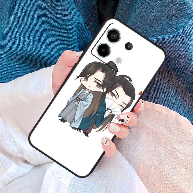 WORD OF HONOR Chibi Cover For Xiaomi Redmi Note 14 Pro 13 12 11 9 10 9S 10S 11S 12S Redmi 10C 12C 13C 14C Case