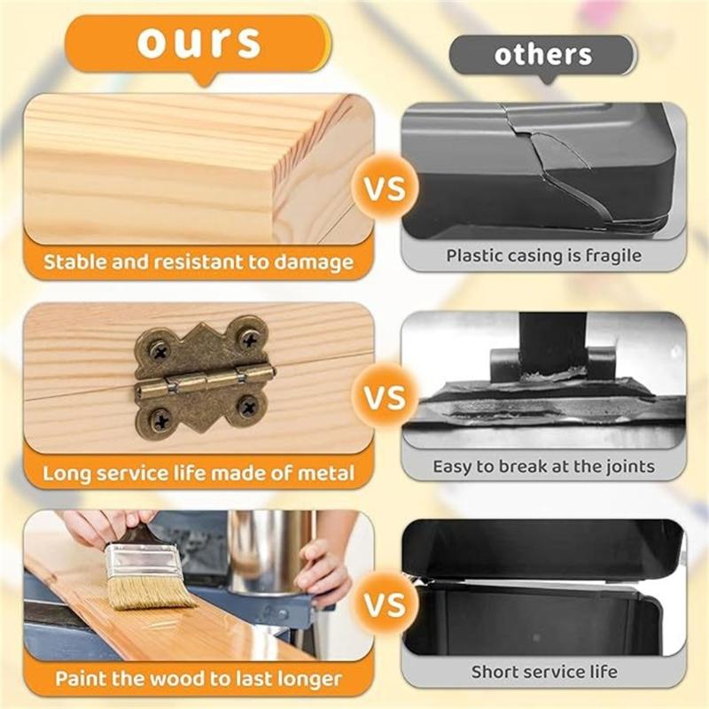 Natural Material Index Card Holders 6 Assorted Colors 150 Sheets Ink Control Technology Compacts Office Home Organizers