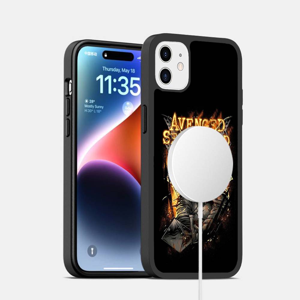 A-Avenged Sevenfold For Magsafe Magnetic Phone Case for iPhone 17 16 pro max 15 Plus 14 13 12 11 Cover